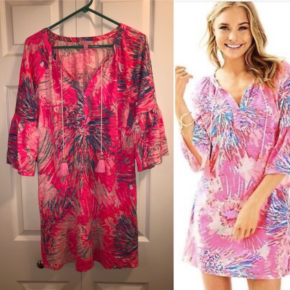 lilly pulitzer del lago tunic dress